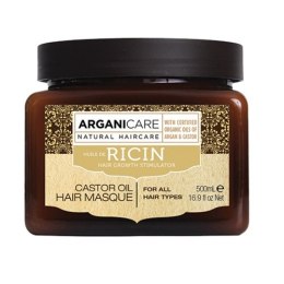 Castor Oil maska stymulująca porost włosów 500ml Arganicare