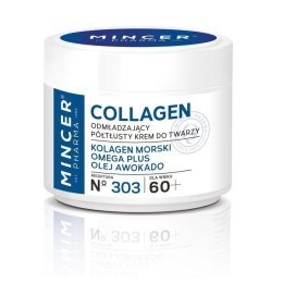 Collagen 60+ odmładzający półtłusty krem do twarzy No.303 50ml Mincer Pharma