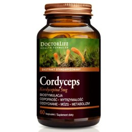 Cordyceps 500mg suplement diety 60 kapsułek Doctor Life