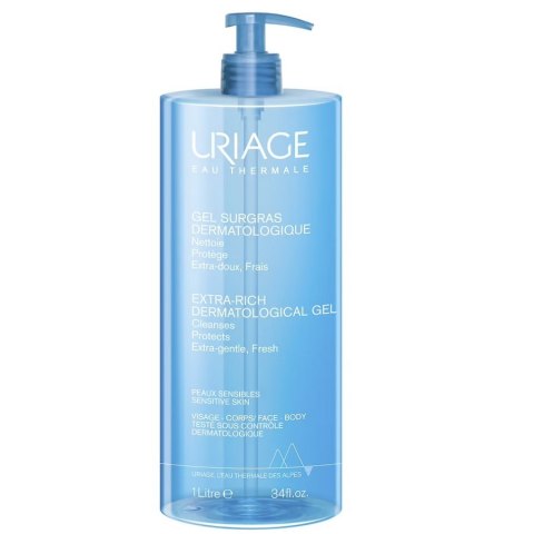 Extra-Rich Dermatological Gel dermatologiczny żel do mycia 1000ml URIAGE