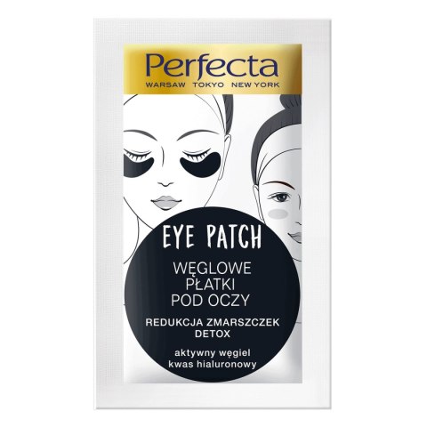 Eye Patch węglowe płatki pod oczy 2szt. Perfecta