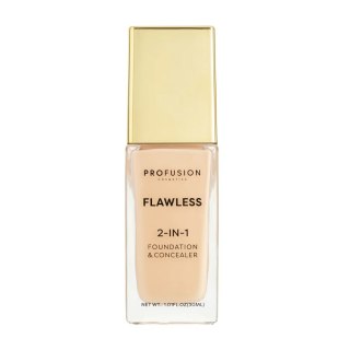 Flawless 2-in-1 podkład i korektor do twarzy Fair Ivory 30ml Profusion