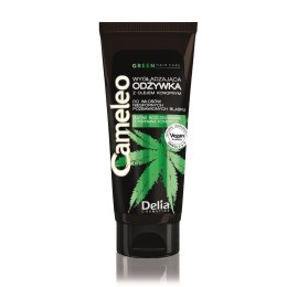 Green Hair Care wygładzająca odżywka z olejem konopnym do włosów niesfornych 200ml Cameleo