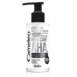 Hair Care AHA. odżywcza emulsja kwasowa do włosów słabych i łamliwych 150ml Cameleo