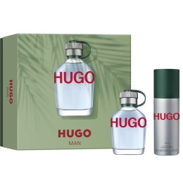 Hugo Man zestaw woda toaletowa spray 75ml + dezodorant spray 150ml Hugo Boss