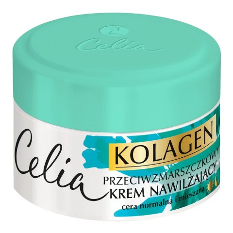 Kolagen przeciwzmarszczkowy krem nawilżający z algami 50ml Celia