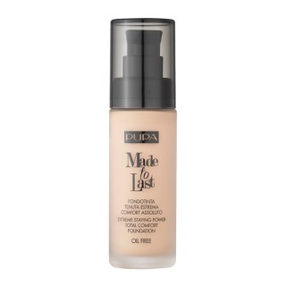 Pupa Milano Made To Last Total Comfort Foundation długotrwały podkład matujący 030 Natural Beige 30ml