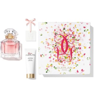 Mon Guerlain Bloom Of Rose zestaw woda toaletowa spray 50ml + balsam do ciała 75ml + wisiorek z zawieszką Guerlain