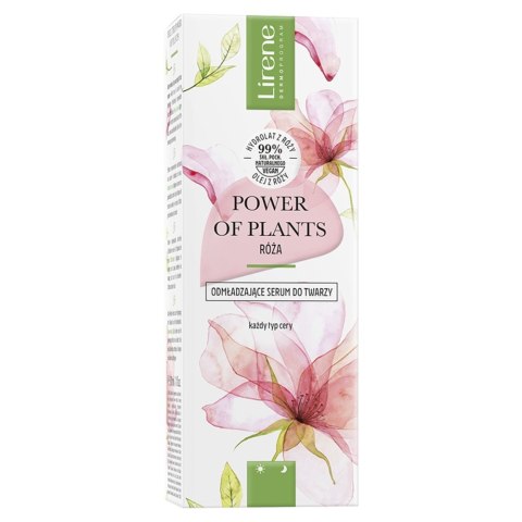 Lirene Power of Plants odmładzające serum do twarzy Róża 30ml