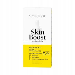 Skin Boost Przebarwienia rozjaśniające serum wygładzające 30ml Soraya