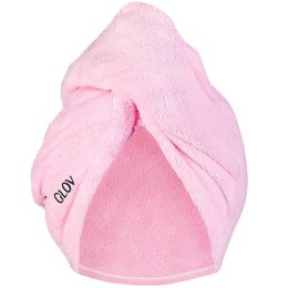 Soft Hair Wrap miękki turban do włosów Pink Glov