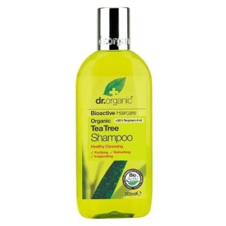 Dr.Organic Tea Tree Shampoo oczyszczający szampon do włosów przetłuszczających się 265ml