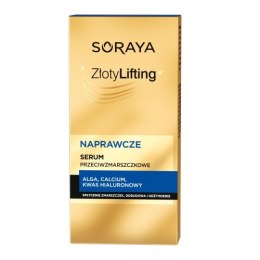 Złoty Lifting naprawcze serum przeciwzmarszczkowe 30ml Soraya