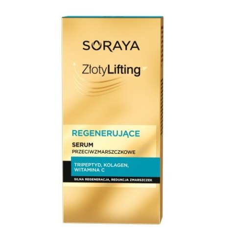 Soraya Złoty Lifting regenerujące serum przeciwzmarszczkowe 30ml Soraya Złoty Lifting regenerujące serum przeciwzmarszczkowe 30ml