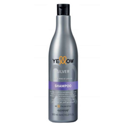 Alfaparf YELLOW Silver szampon fioletowy do włosów blond niwelujący żółte odcienie 500ml