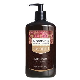 Coconut szampon do bardzo suchych włosów z efektem puszenia 400ml Arganicare