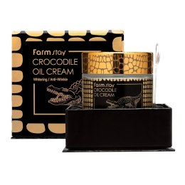 Crocodile Oil Cream krem do twarzy z olejkiem z krokodyla 70g FarmStay