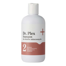 Dr. Plex Szampon do włosów zniszczonych z keratyną i kwasem hialuronowym 300ml