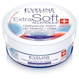 Extra Soft Allergique odżywczy krem do twarzy i ciała 200ml Eveline Cosmetics