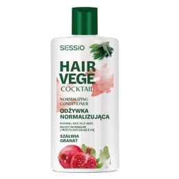 Hair Vege Cocktail normalizująca odżywka do włosów Szałwia i Granat 300g Sessio