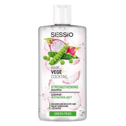 Hair Vege Cocktail szampon wzmacniający z proteinami groszku 300g Sessio