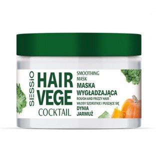 Sessio Hair Vege Cocktail wygładzająca maska do włosów Dynia i Jarmuż 250g