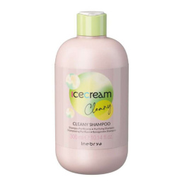 Inebrya Ice Cream Cleany szampon oczyszczający przeciwłupieżowy do włosów 300ml