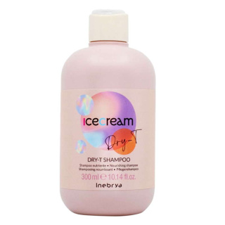 Inebrya Ice Cream Dry-T szampon nawilżający do włosów suchych 300ml