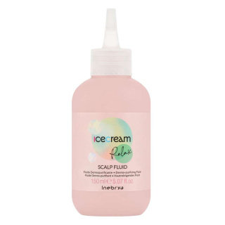 Inebrya Ice Cream Relax Scalp Fluid oczyszczający peeling do skóry głowy 150ml