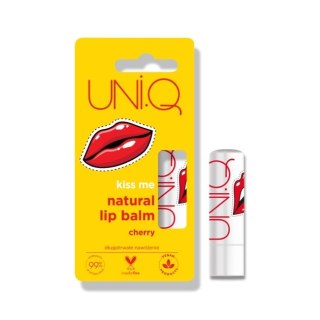 UNI.Q Kiss Me naturalny balsam do ust Wiśnia 5g