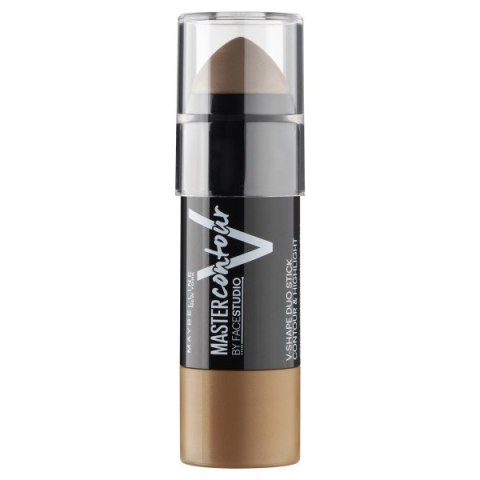 Master Contour V-Shape Duo Stick podkład do konturowania twarzy w sztyfcie 01 Light 7g Maybelline