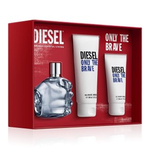 Only The Brave for Man zestaw woda toaletowa spray 75ml + żel pod prysznic 100ml + żel pod prysznic 50ml Diesel