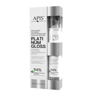 APIS Platinum Gloss rewitalizujący krem pod oczy z platyną i bioaktywnymi peptydami 10ml