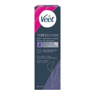 Professional krem do depilacji z masłem shea 100ml Veet