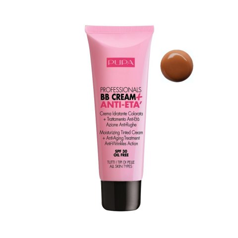 Professionals BB Cream + Anti-Eta SPF30 krem BB przeciwstarzeniowy 002 Sand 50ml Pupa Milano