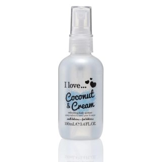 Refreshing Body Spritzer odświeżająca mgiełka do ciała Coconut & Cream 100ml I Love