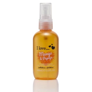 Refreshing Body Spritzer odświeżająca mgiełka do ciała Mango & Papaya 100ml I Love