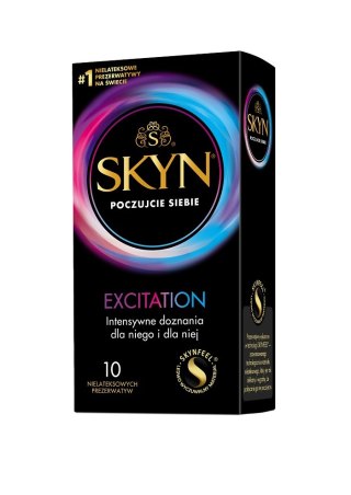 Skyn Excitation nielateksowe prezerwatywy 10szt Unimil