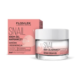 Snail krem-żel naprawczy na dzień i na noc 50ml Floslek