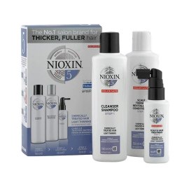 System 5 zestaw szampon do włosów 150ml + odżywka do włosów 150ml + kuracja do włosów 50ml NIOXIN
