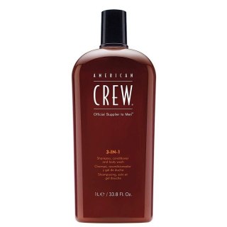 3in1 Shampoo Conditioner And Body Wash szampon. odżywka i żel do kąpieli 1000ml American Crew