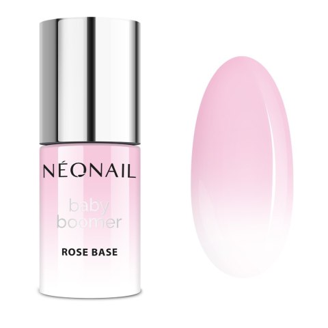 Baby Boomer Base baza hybrydowa 8366-7 Rose Base 7.2ml NeoNail