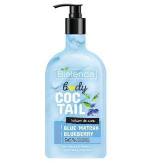 Bielenda Body Coctail regenerujący balsam do ciała Blue Matcha + Blueberry 400ml