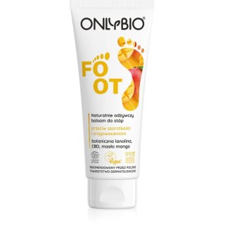 Foot naturalnie odżywczy balsam do stóp 75ml OnlyBio