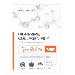 Highprime Collagen Film Eye or Smileline płatki pod oczy lub bruzdy nosowe 5szt. DERMARSSANCE