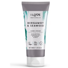 Naturals Hand Cream krem do rąk Bergamot & Seaweed 75ml I Love
