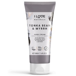 Naturals Hand Cream krem do rąk Tonka Bean & Myrrh 75ml I Love