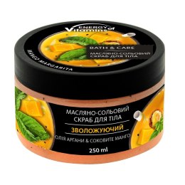 Peeling solny do ciała Olej Arganowy i Soczyste Mango 250ml Energy of Vitamins