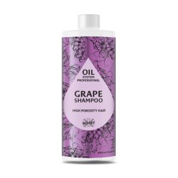 Professional Oil System High Porosity Hair szampon do włosów wysokoporowatych Grape 1000ml Ronney
