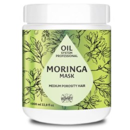 Professional Oil System Medium Porosity Hair maska do włosów średnioporowatych Moringa 1000ml Ronney